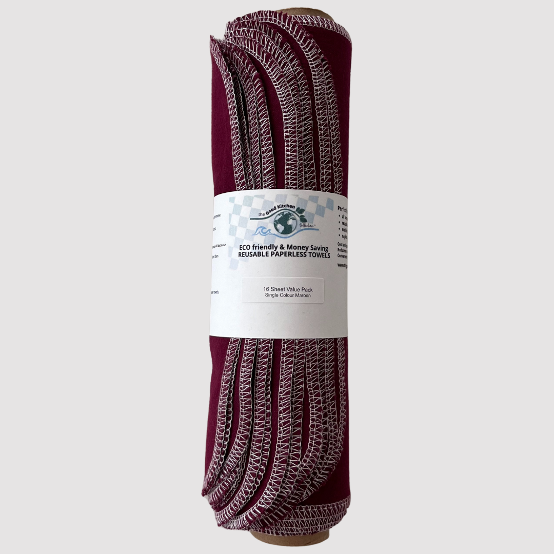 Paperless Reusable Towel Single Color 16 Sheet Value Pack $30 each or buy 2 for $50