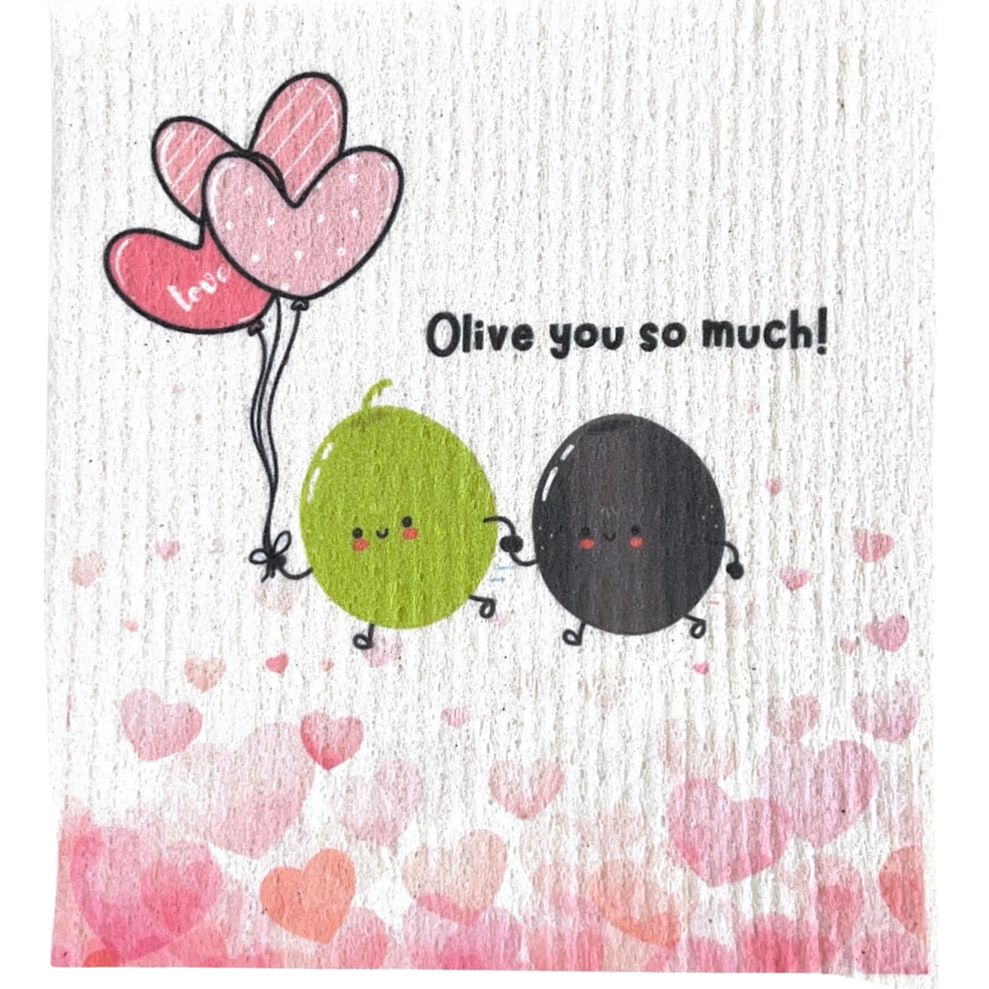 Swedish Dishcloth All the Love! 8 PK value & free shipping