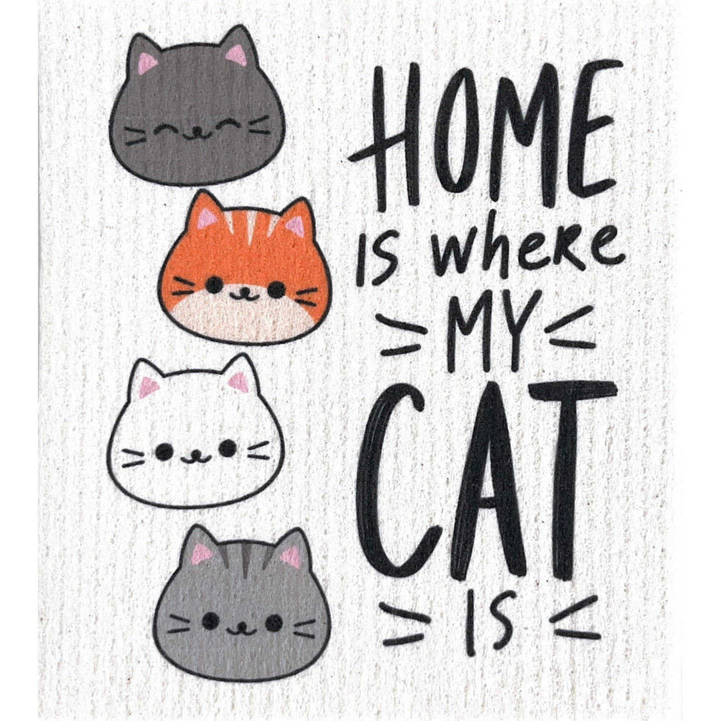 Swedish Dishcloth Canine & Feline Friends BUY 3 Get 1 & FREE shipping