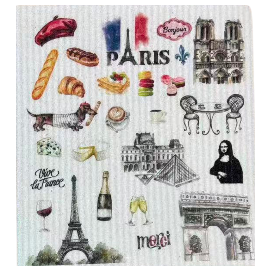 Swedish Dishcloth Travel | Destinations BUNDLE & SAVE | 6 for $30