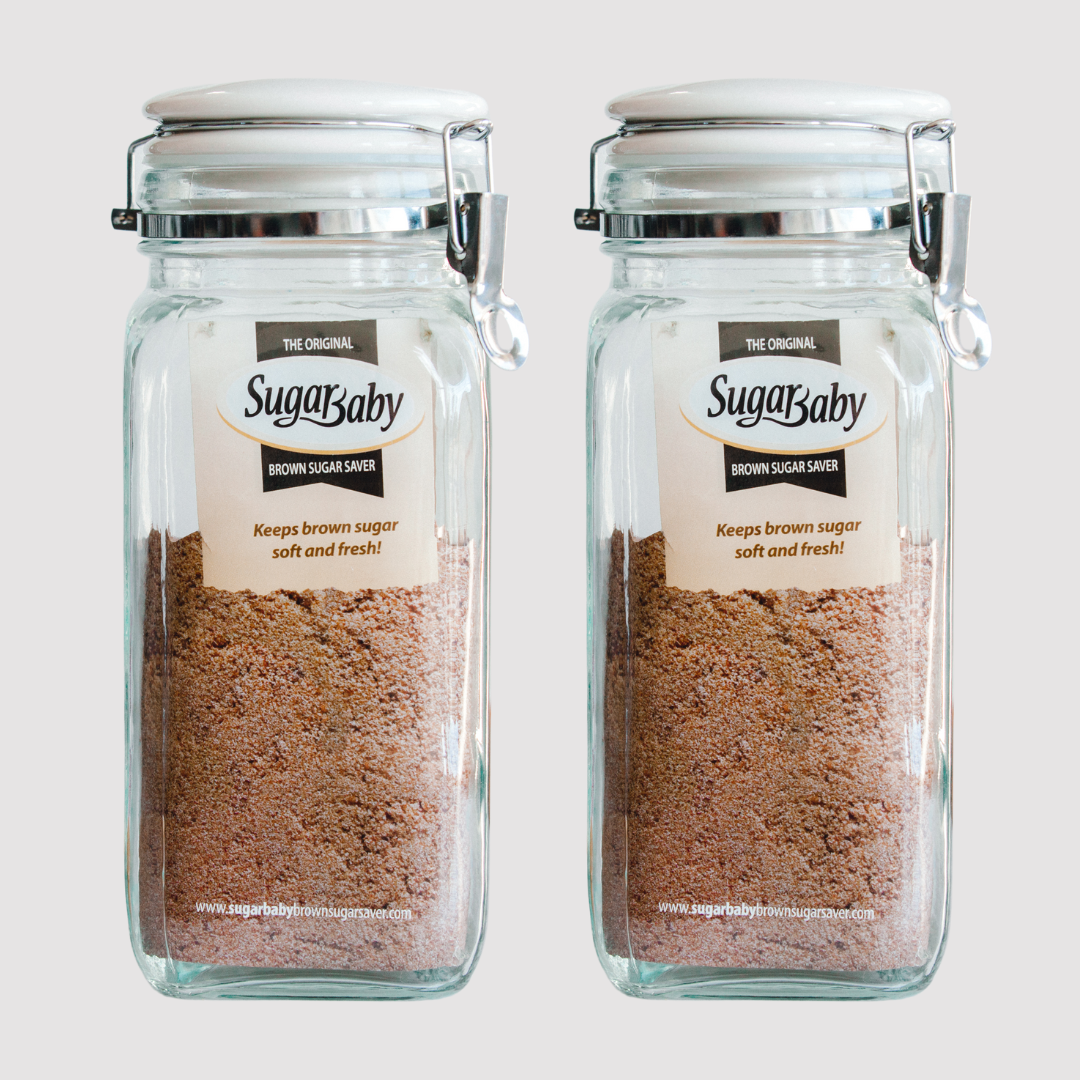 SugarBaby Brown Sugar Saver | Food Saver | Complete Humidor Jar
