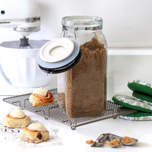 SugarBaby Brown Sugar Saver | Food Saver | Complete Humidor Jar