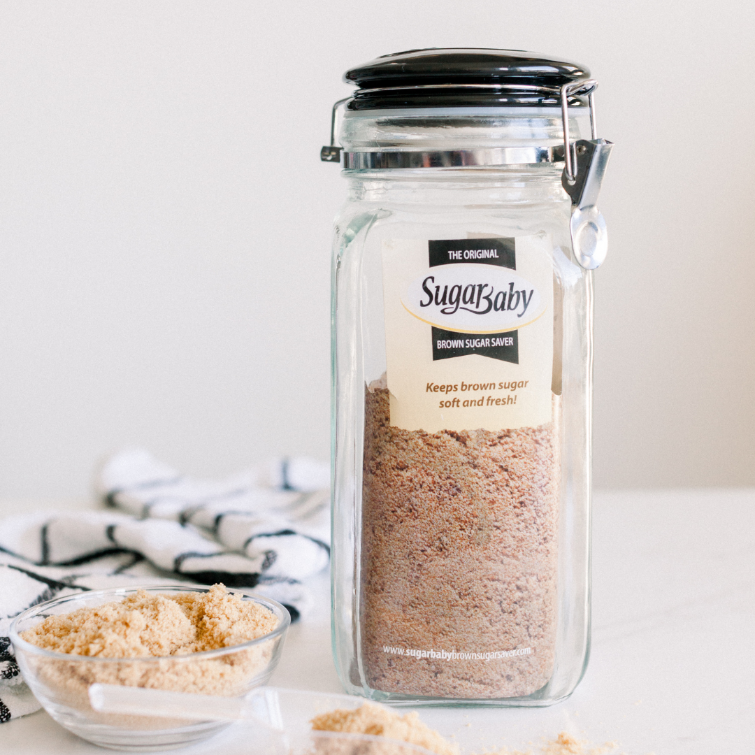 SugarBaby Brown Sugar Saver | Food Saver | Complete Humidor Jar